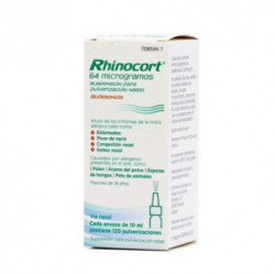 Rhinocort 64 microgramos suspension para pulverizacion nasal